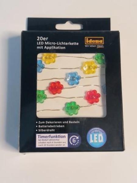 LED Micro-Lichterkette Blumen
