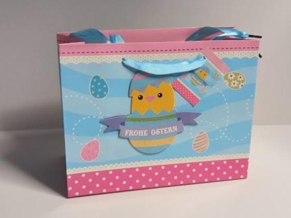 Ostergeschenklacktasche 18 x 23 x 10cm