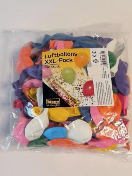 Idena Luftballons sort.