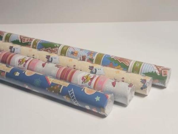 Idena WH Geschenkpapier 70cmx2m Kindermotive