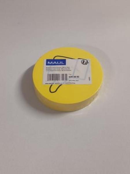 Moderationskarten Daumen gelb 100St.