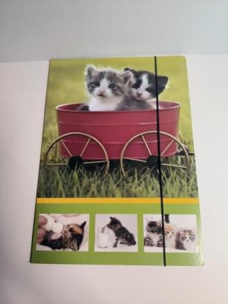 Zeichenmappe A4 Katze