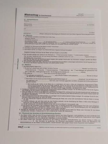 Mietvertrag Gewerberaum