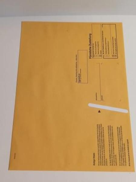 Briefumschlag Zustellung C4 50Stk