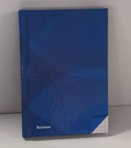 Kladde, A6, kariert, 96 Blatt, blau