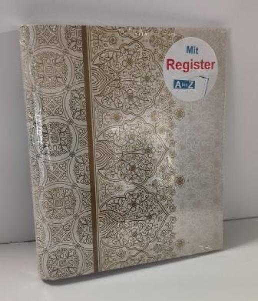 Register-Ringbuch A5/4R Blütenzauber