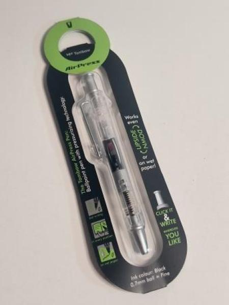 Tombow Druckkugelschreiber AirPres s Pen, transparent (1230067)