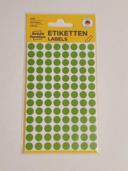 Markierungspunkte D8mm grün ablösbar