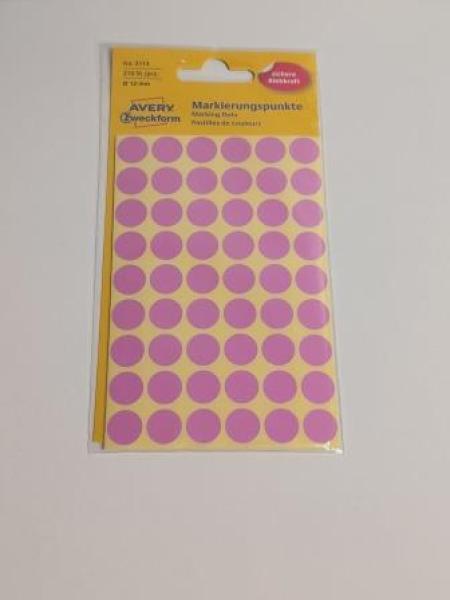 Markierungspunkte rose 12mm