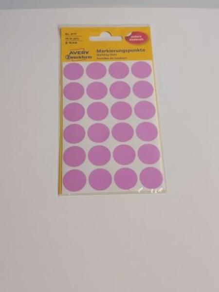 Markierungspunkte rose 18mm