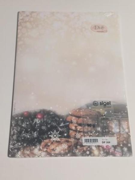 Weihnachts-Motiv-Papier, A4, 90g Winter Smell, mit Duft nach Zimt