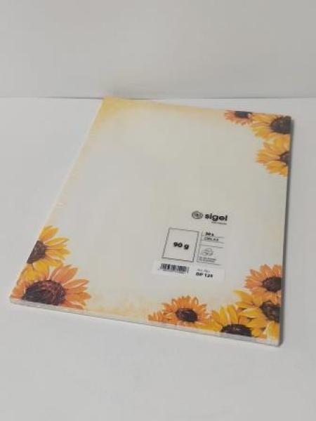 Design Papier 50BL A4 Feld der Sonne