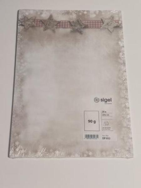 Weihnachts-Motiv-Papier Winter Chalet, A4, 90 g