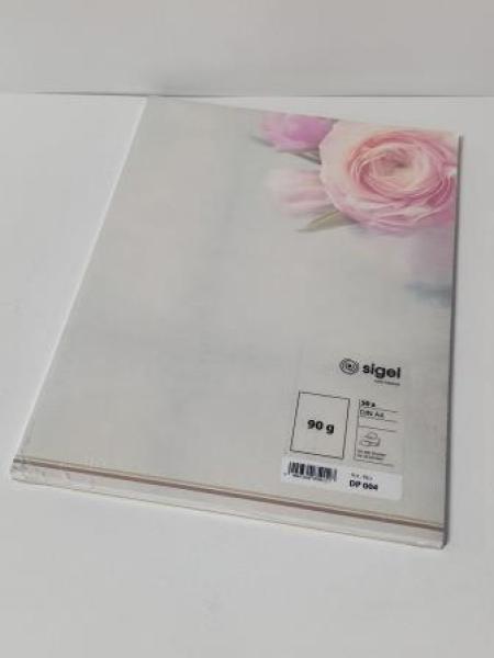 DesignPapier A4 90g RoseGarden