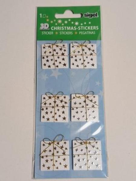 Weihn.Schmucketikett Päckchen