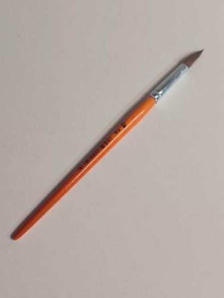 Aquarellpinsel Elco 1587/8 Größe 8 braunes Ponnyhaar