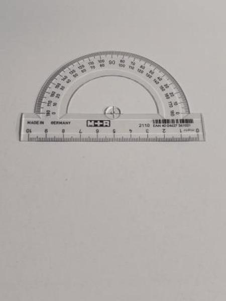 Winkelmesser 180° (Halb)