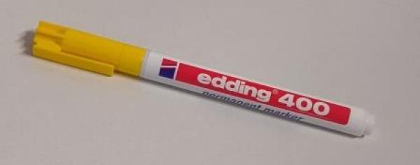 Permanentmarker  gelb