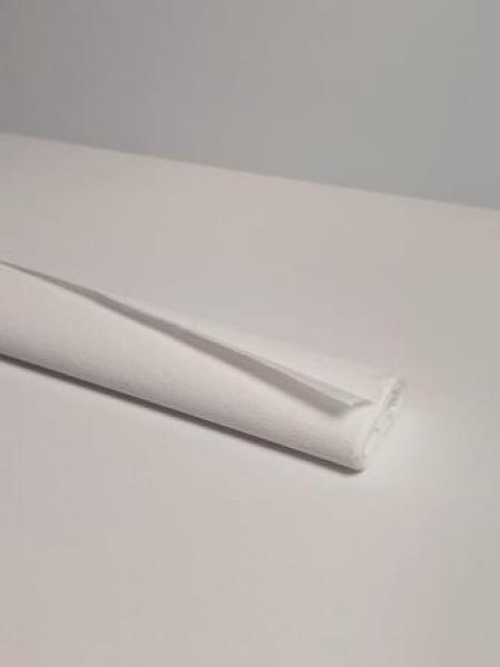 Krepppapier weiss Feinkrepp, 50 cm x 2,5 m