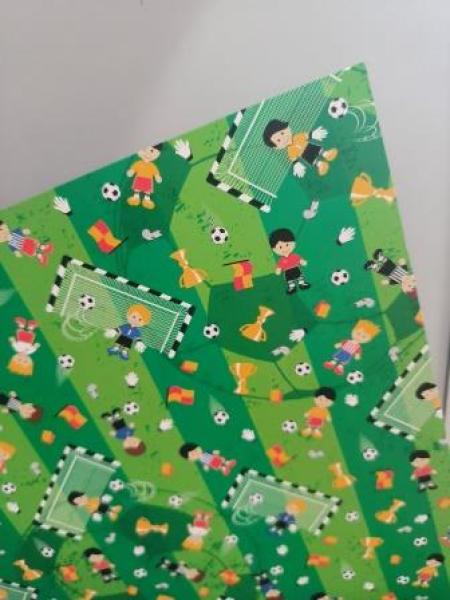 Karton 50x70cm 300g Fußball