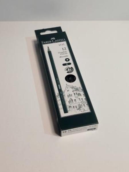 FABER-CASTELL 1111 Bleistifte B 12 St.