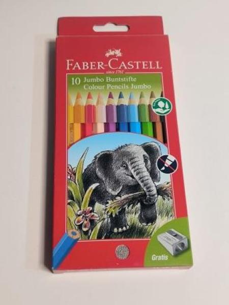 Farbstiftetui Jumbo 10ST lackiert