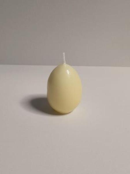 Kerze Osterei gelb