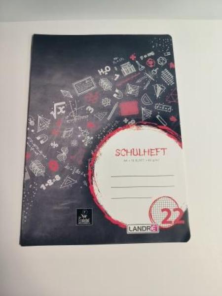 Heft A4 16BL Lineatur 22