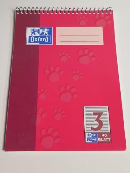 Spiralblock A5 40Bl Lin.3