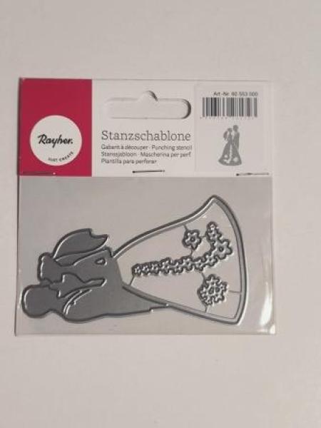 Stanzschablone Hochzeit