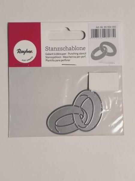 Stanzschablone Ringe