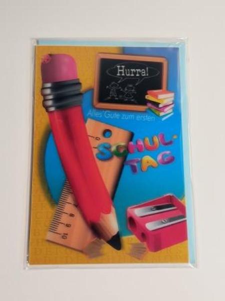 Glückwunschkarte 3D