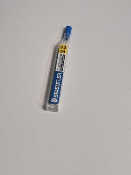 Feinminen Mars micro carbon 0,3mm 2H, passend für alle Druckbleistifte