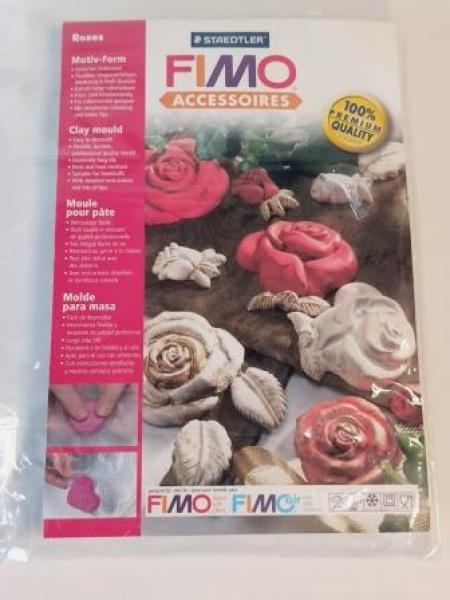 Gießform Fimo Rosen