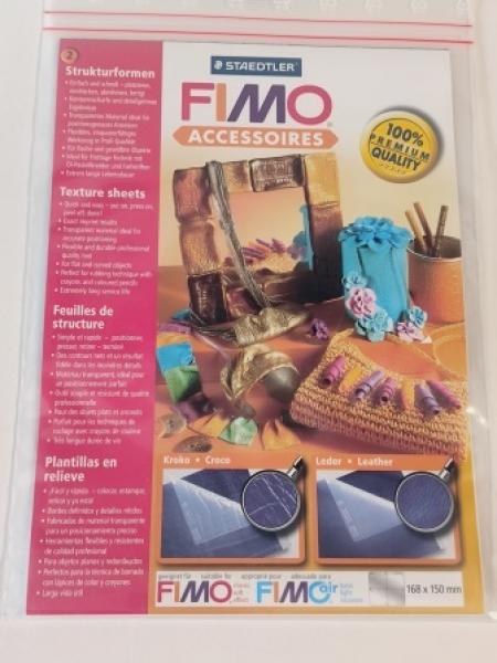 STAEDTLER FIMO Strukturformen STAEDTLER®  Leder + Croco