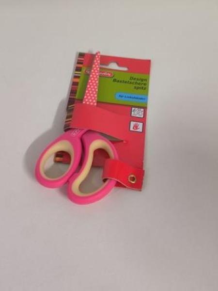 Bastelschere 17cm spitz fbg.so