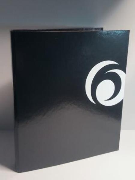 Ringmappe A4/2R/25mm schwarz