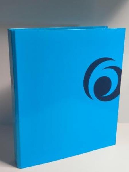 Ringmappe A4/2R/25mm türkis