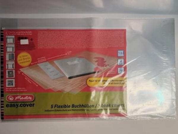 Buchschoner 5ST 540x335mm transparent