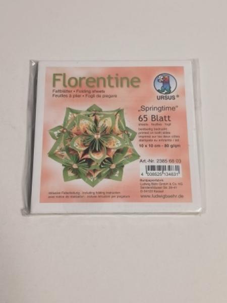 FLORENTINE"SPRINGTIME"80G.10x10CM,65BL.M.03