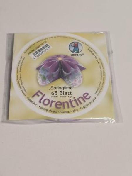 FLORENTINE"SPRINGTIME"80G.10CM RUND,65BL.M.02