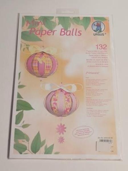 Mini Paper Balls Primavera