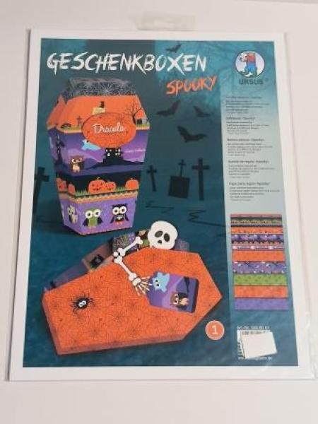 GESCHENKBOX SPOOKY, 6STÜCK, MOTIV 01