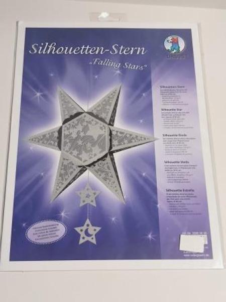 SILHOUETTEN STERN FALLING STARS220G. SILBER