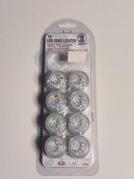 LED DEKO LICHT  Stück WARMWEIß