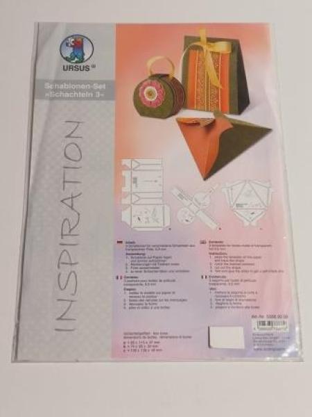 Schablonen-Set 3, 3 Stück