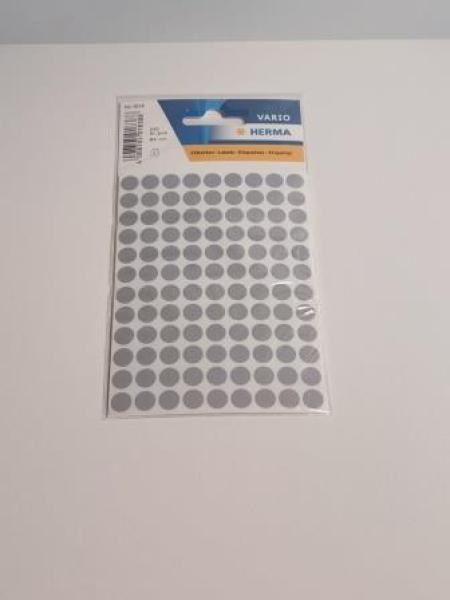 Haftetiketten D8mm gr