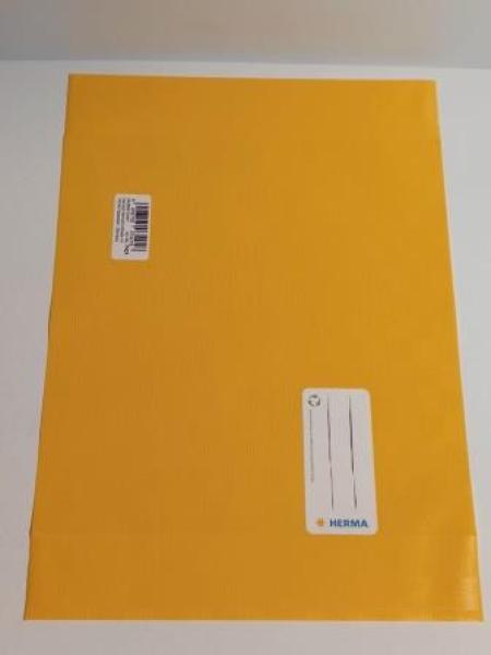 Heftschoner A5 gedeckt gelb