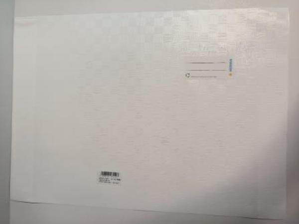 Heftschoner A4 gedeckt weiß