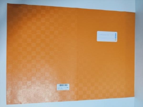 Heftschoner A4 gedeckt orange